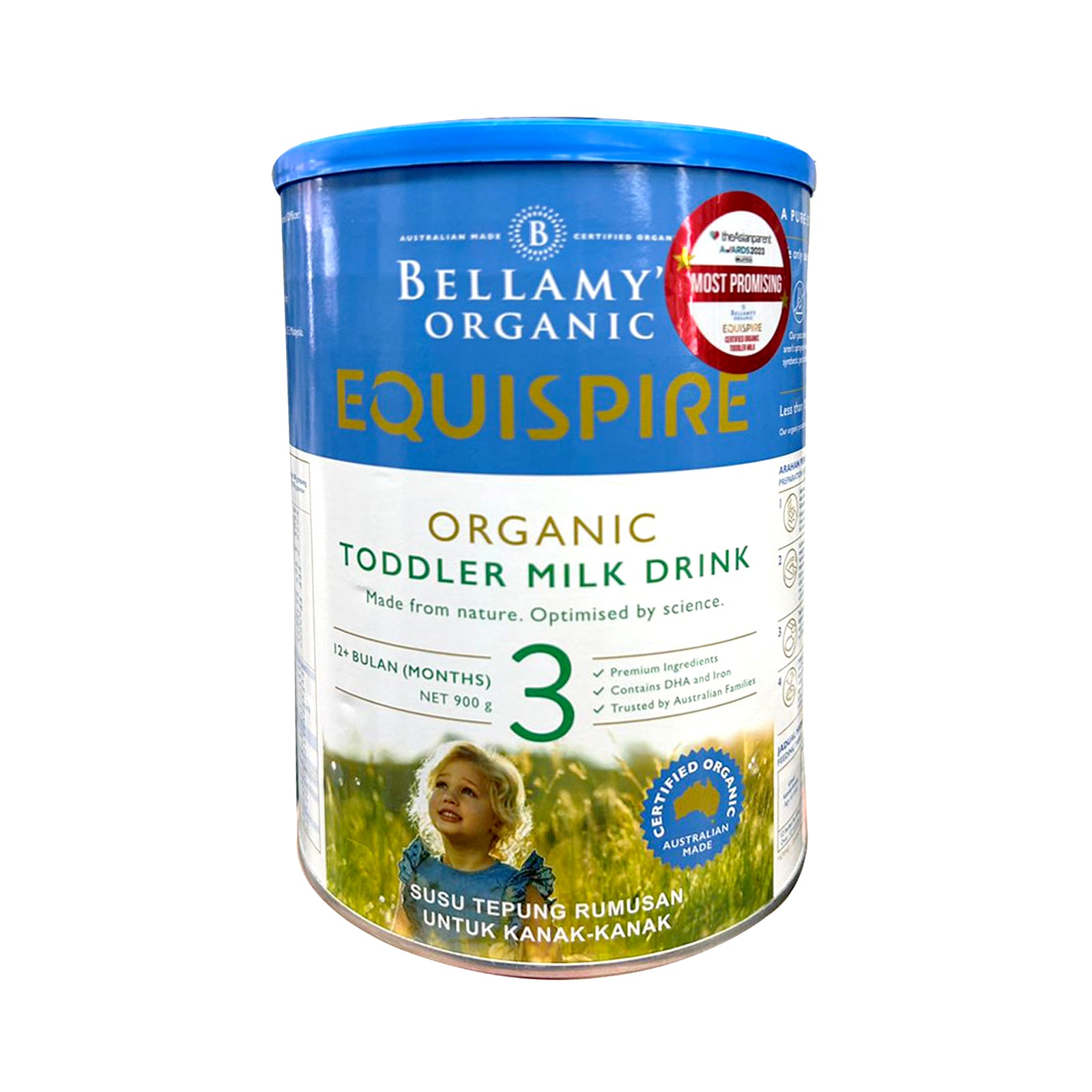 Bellamy’s Step Toddler Milk Drink Powder 900g – Jaya Grocer