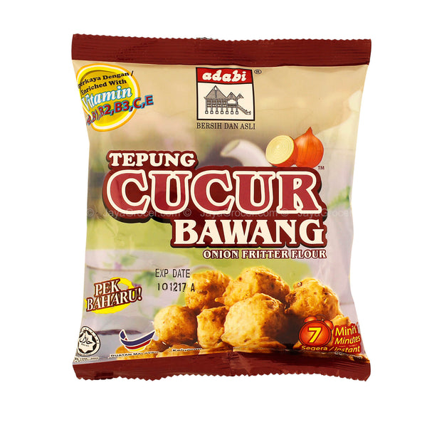 Adabi Tepung Cucur Bawang (Onion Fritter Flour Mix) 200g (highest price)