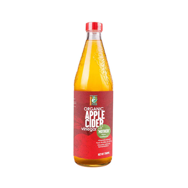Radiant Organic Apple Cider Vinegar 750ml (highest price)