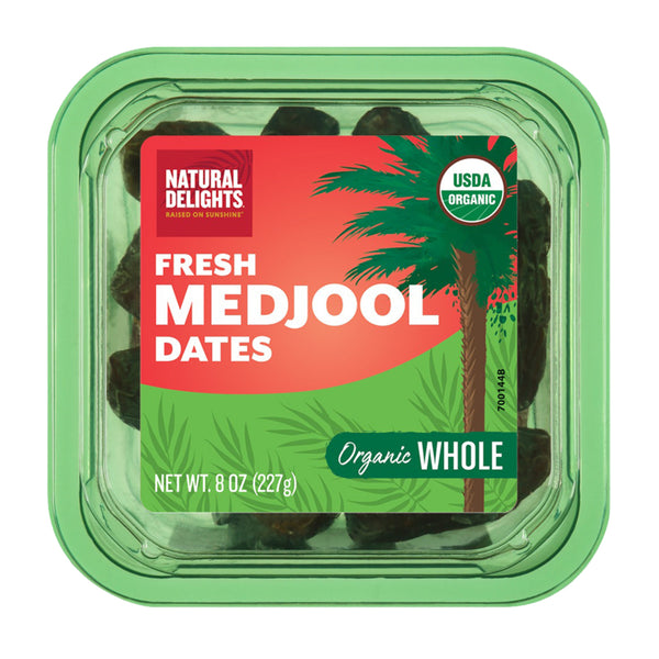 Natural Delight Organic Medjool Dates 227g