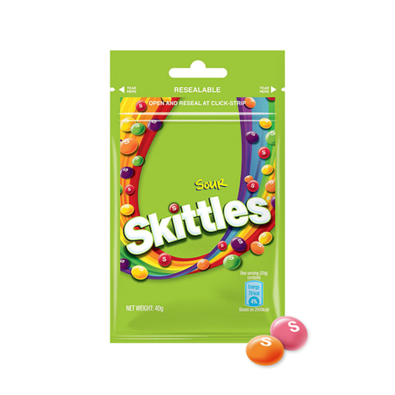 Skittles Sour Candies 40g