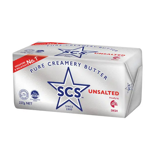 SCS Unsalted Butter Block 227g (highest price)