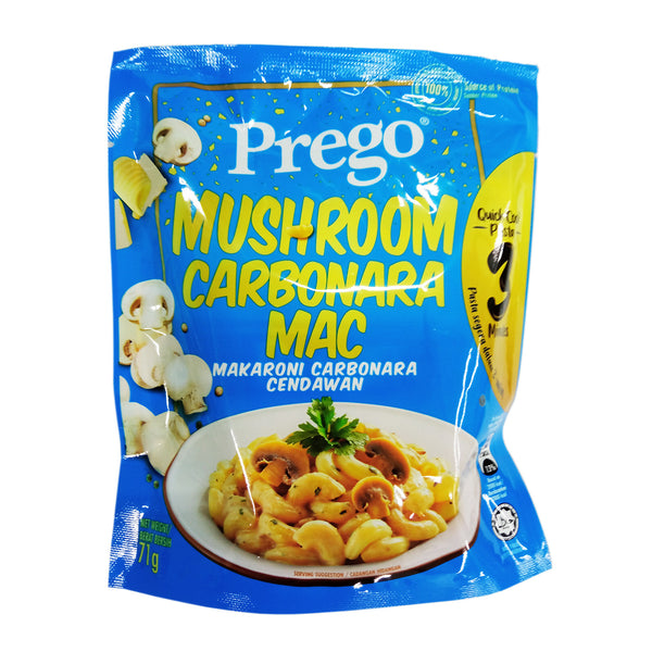 Prego Quick Cook Mushroom Carbonara Mac 71g (highest price)