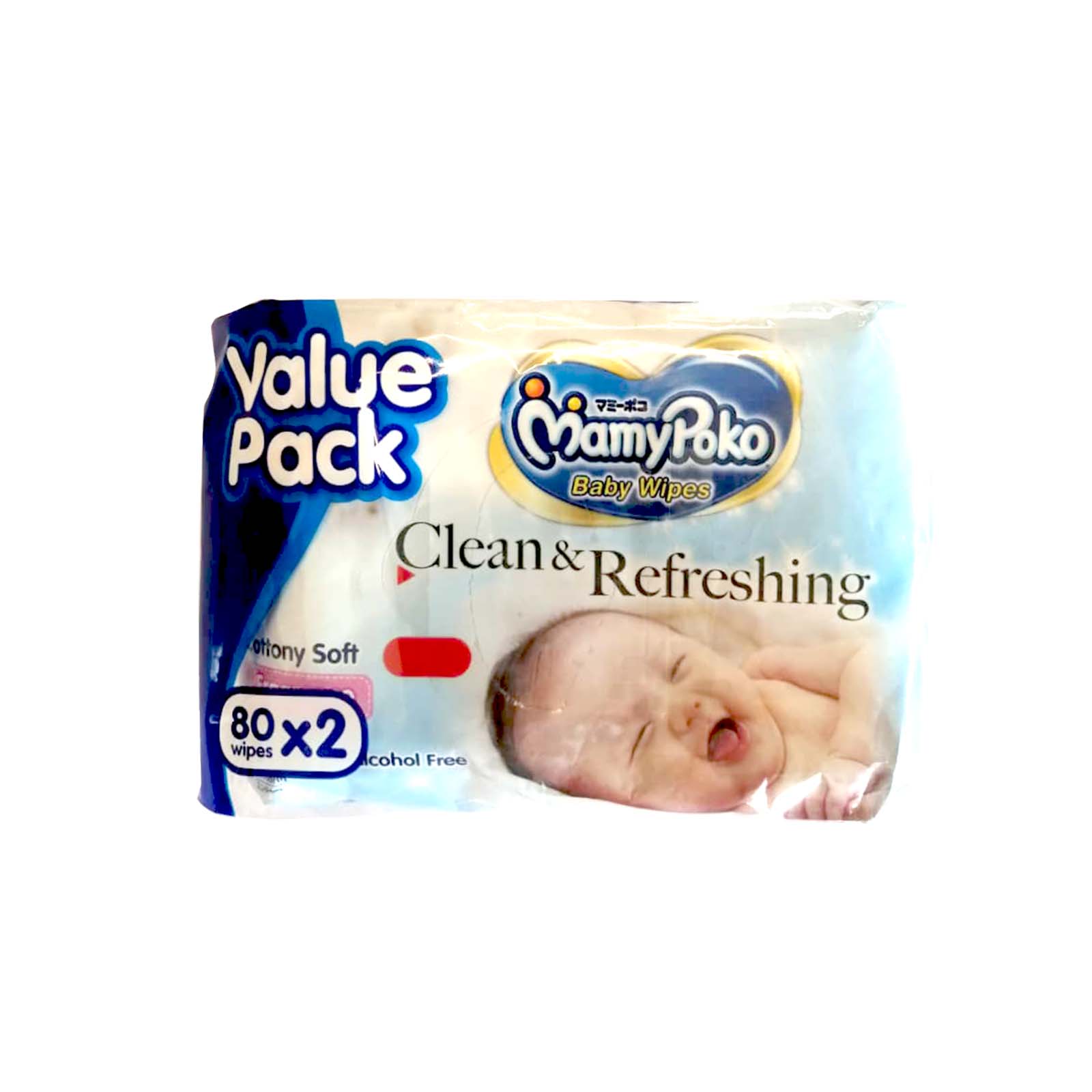 Mamypoko Baby Wipes Fragrance 80pcs x - Main Image