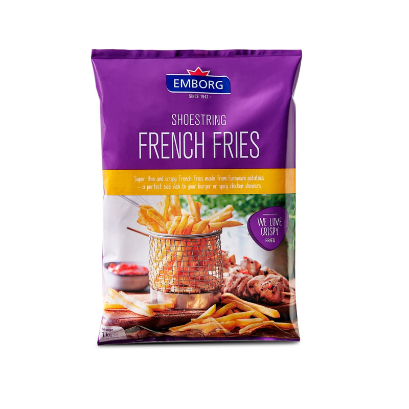 Emborg Shoestring French Fries 1kg