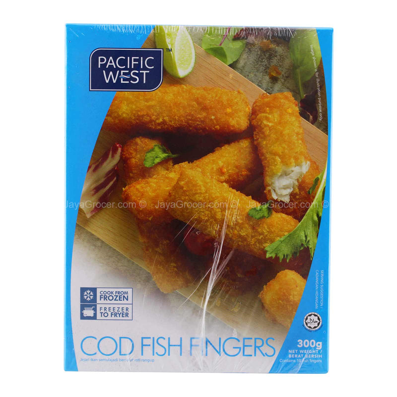 Pacific West Cod Fish Fingers 300g