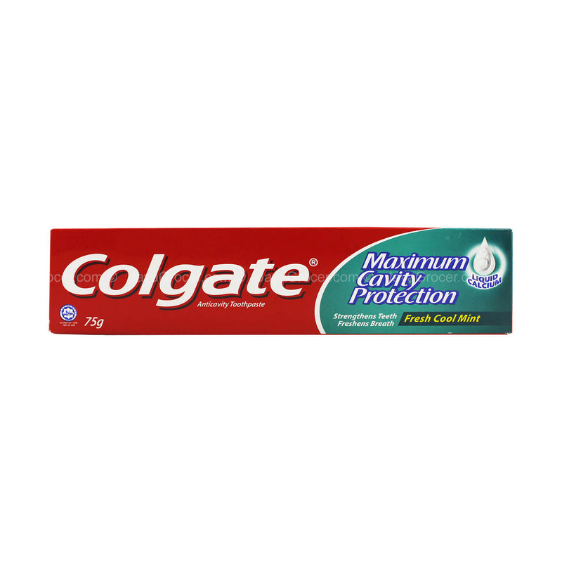 Colgate Maximum Cavity Protection Fresh Cool Mint Toothpaste 75g