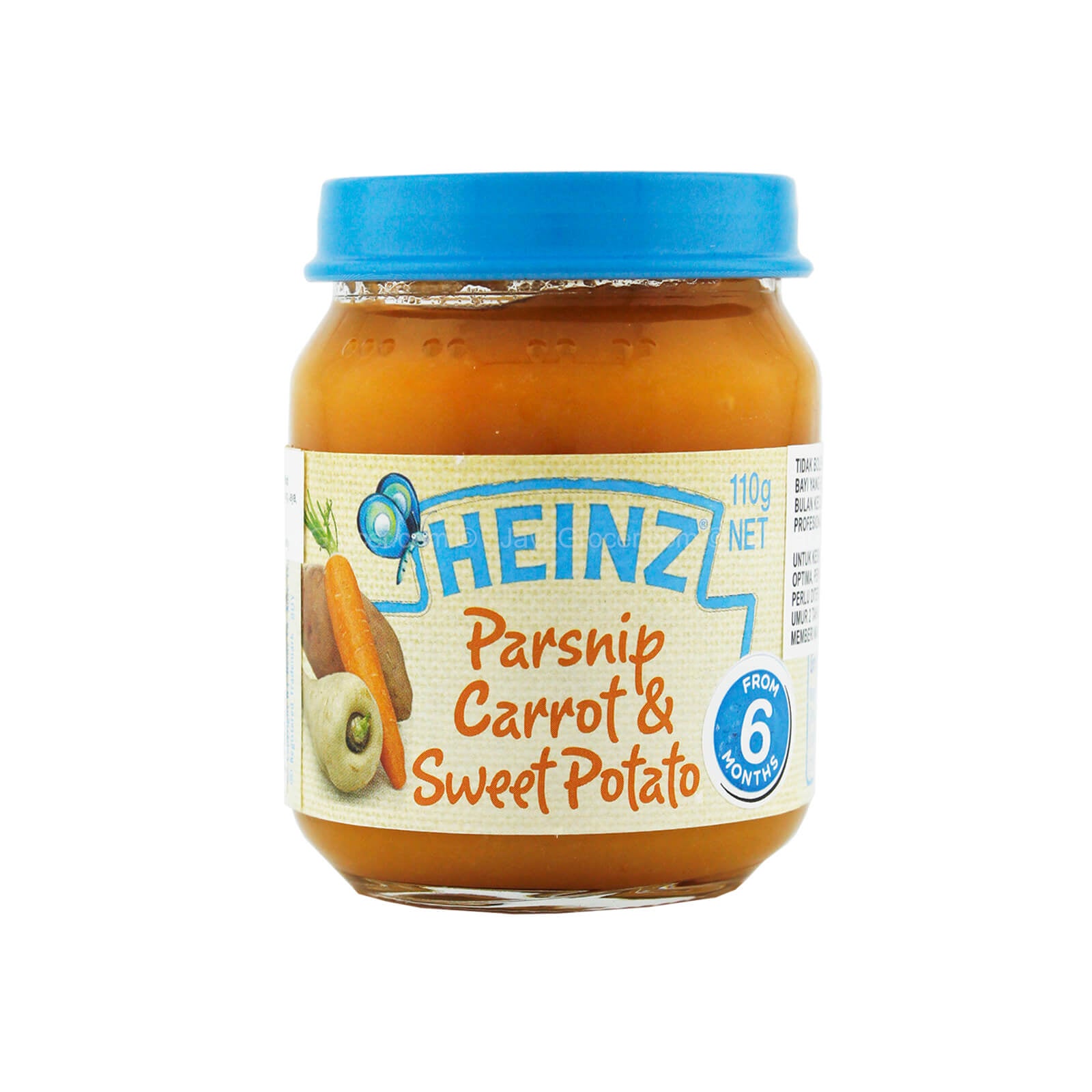 Heinz Parsnip, Carrot and Sweet Potato Baby Puree 110g – Jaya