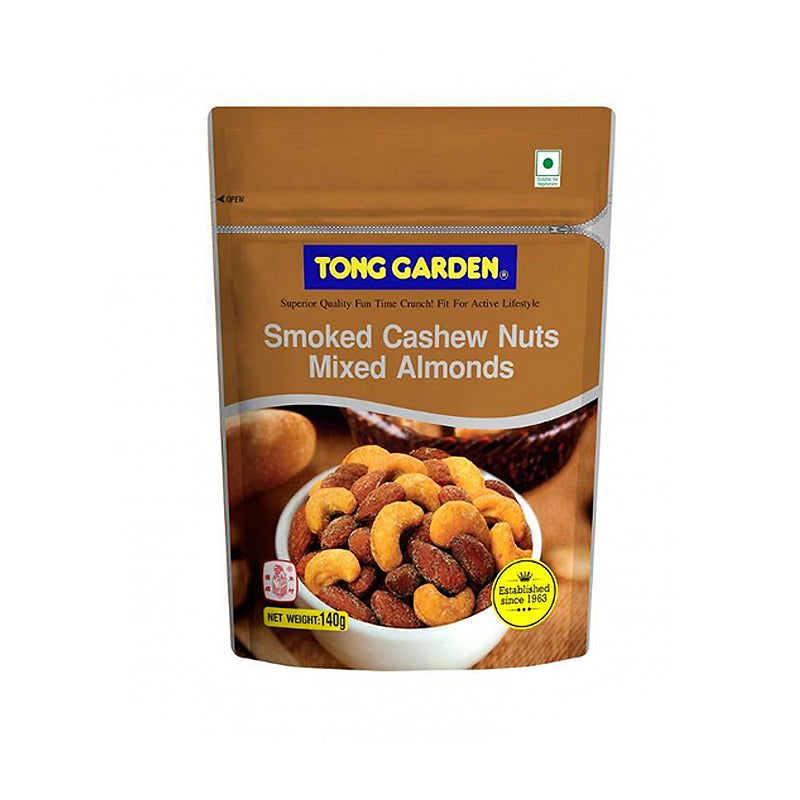 Tong Garden Smoked Cashew Nuts Mixed Almonds 140g