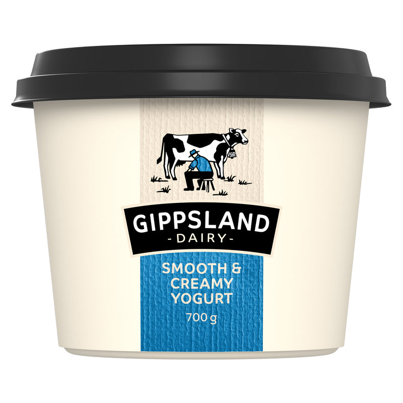 Gippsland Dairy Smooth and Creamy Yogurt 700g