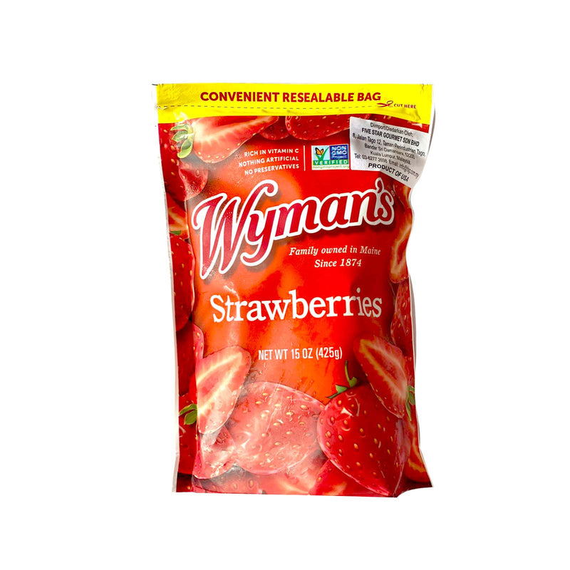 Wymans Strawberries 425g