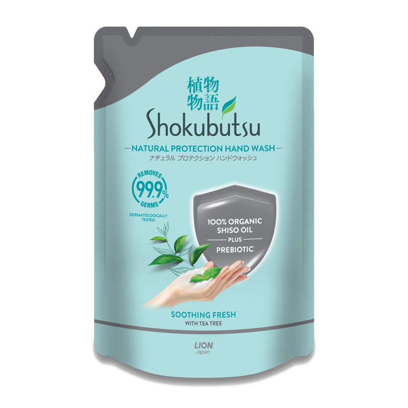 Shokubutsu Hand Wash Soothing Fresh Refill 300g