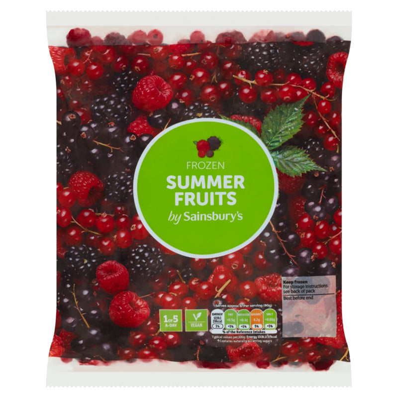 Sainsburys Summer Fruits 500g