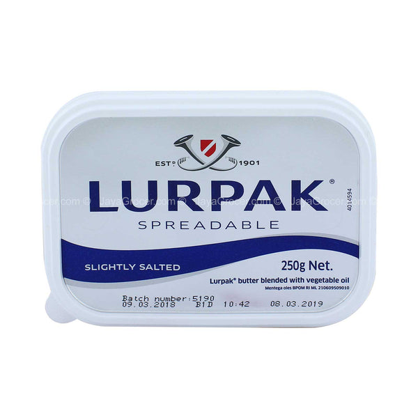 Lurpak Spreadable Slightly Salted Butter 250g (highest price)