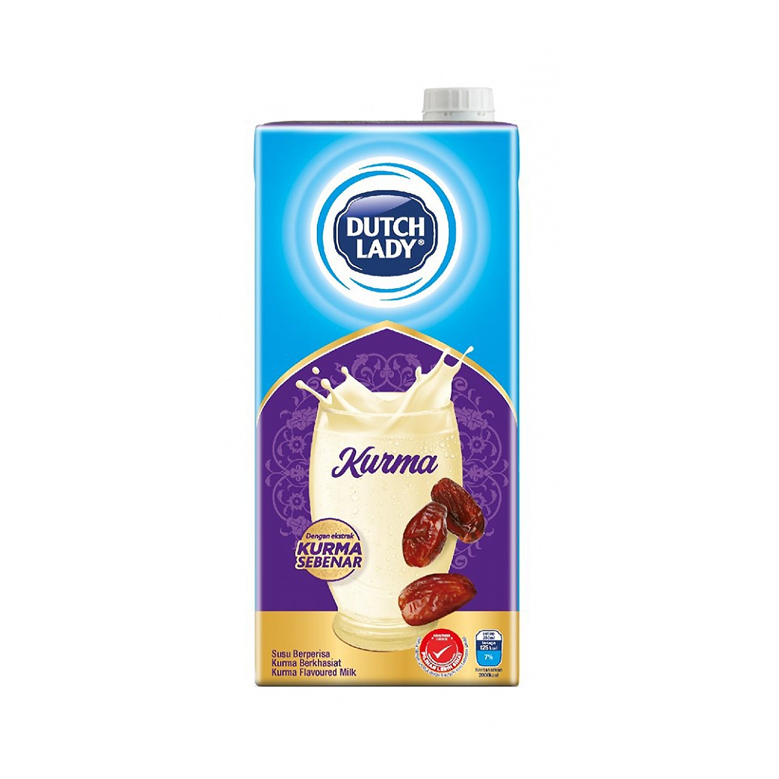 Dutch Lady Kurma UHT Milk 1L