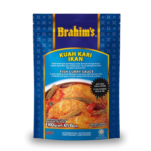 Brahim's Fish Curry Paste 180g (highest price)