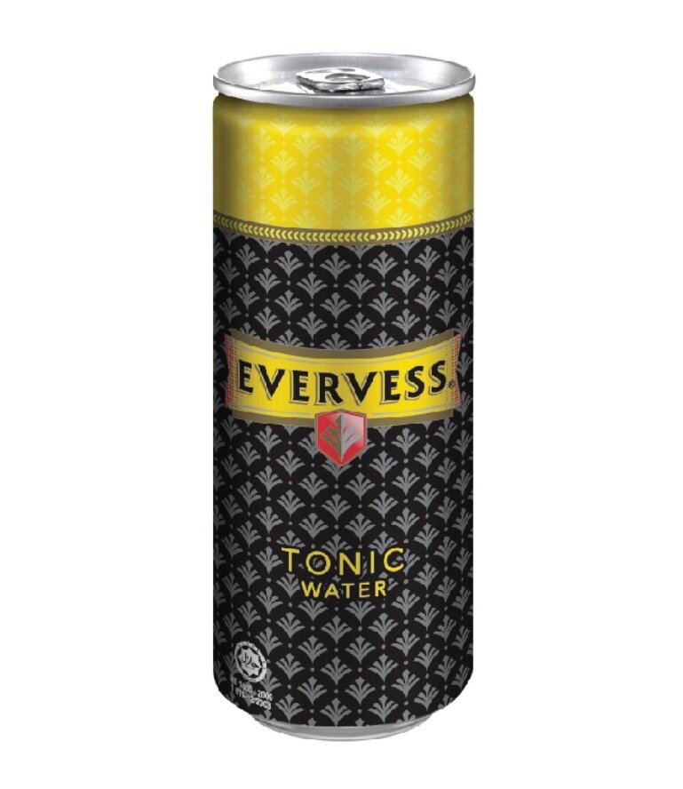 Evervess Tonic Water Can 320ml x 4