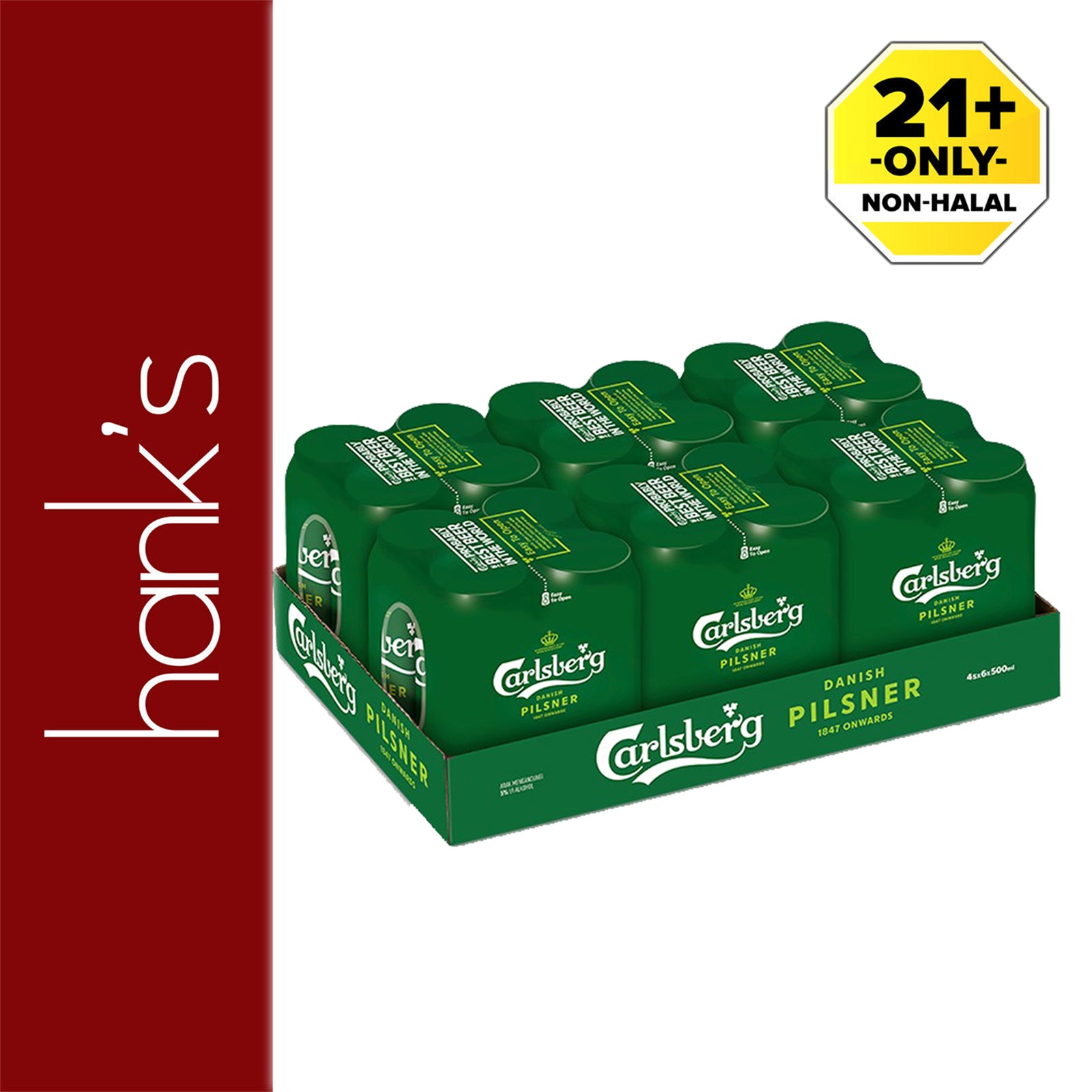 Carlsberg Green Label Beer (Can) 320ml