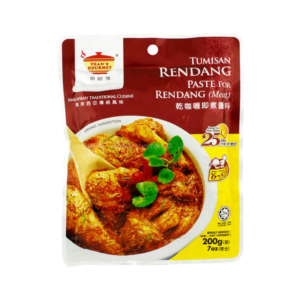 Teans Rendang Dry Curry Paste 200g (highest price)