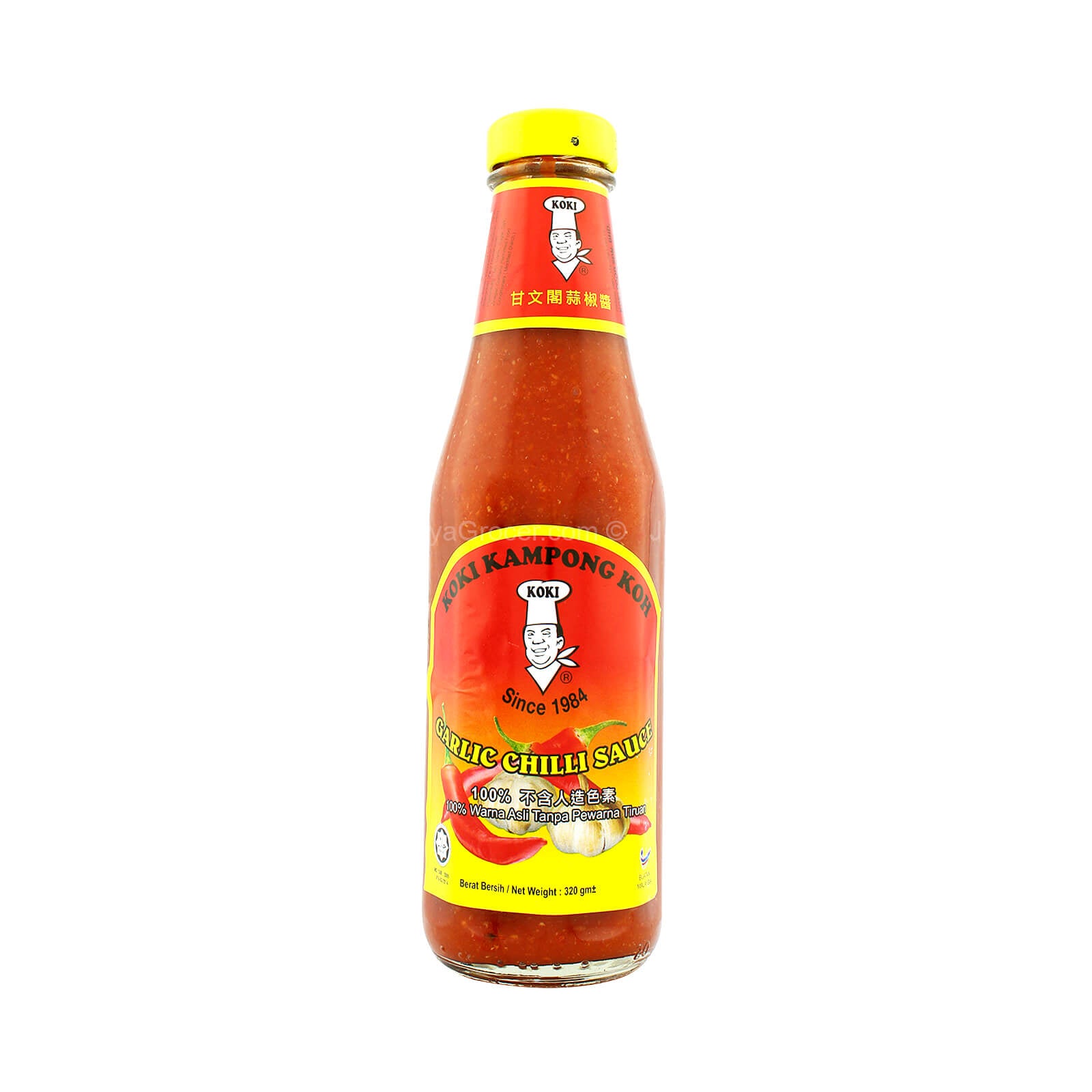 Koki Kampung Koh Garlic Chili Sauce 320g