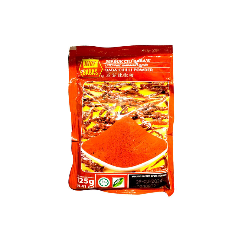 Babas Chilli Powder 125g