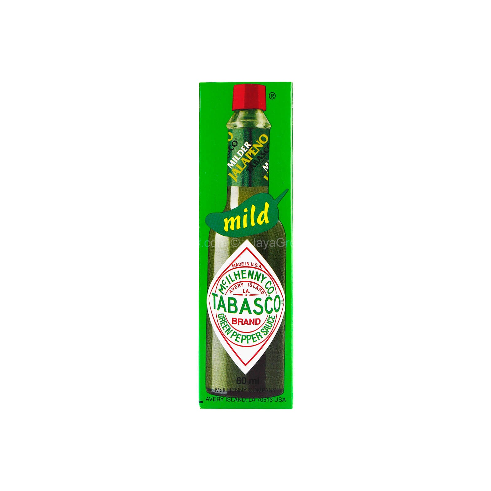 Tabasco Mild Green Pepper Sauce 60ml