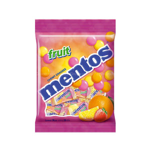 Mentos Pouch Bag Mixed Fruit Flavour Candy 97.2g