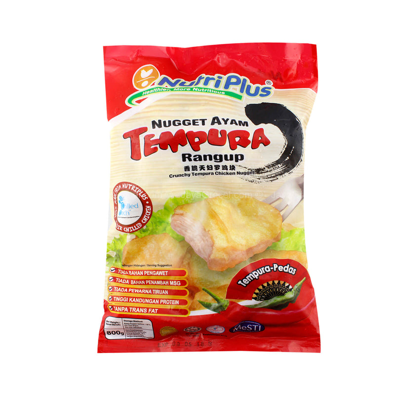 Nutriplus Spicy Tempura Chicken Nugget 800g