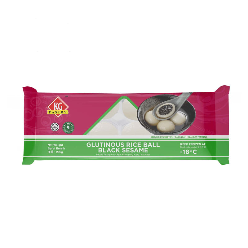 KG Pastry Glutinous Rice Ball Black Sesame 200g