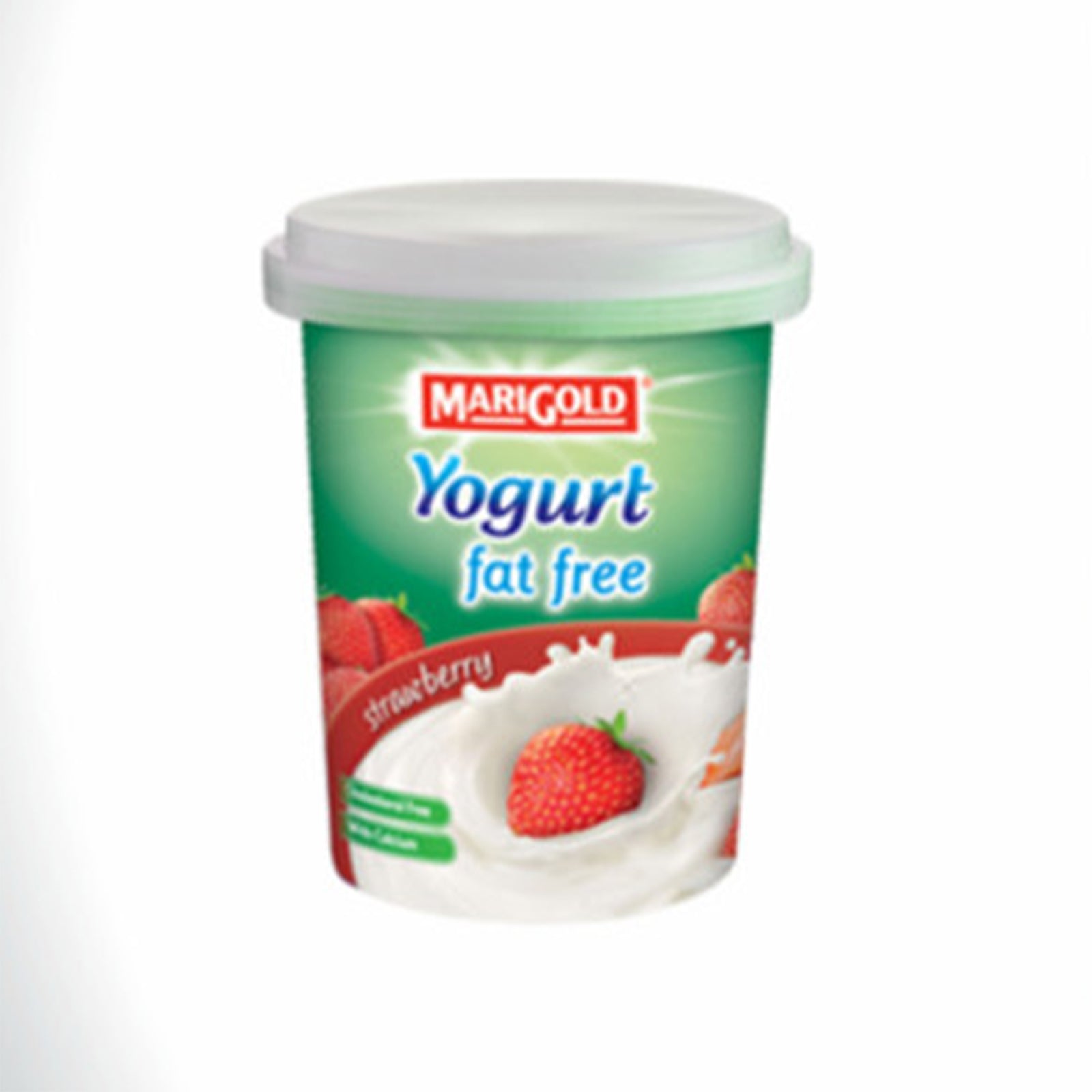 Marigold Fat Free Strawberry Yogurt 130g