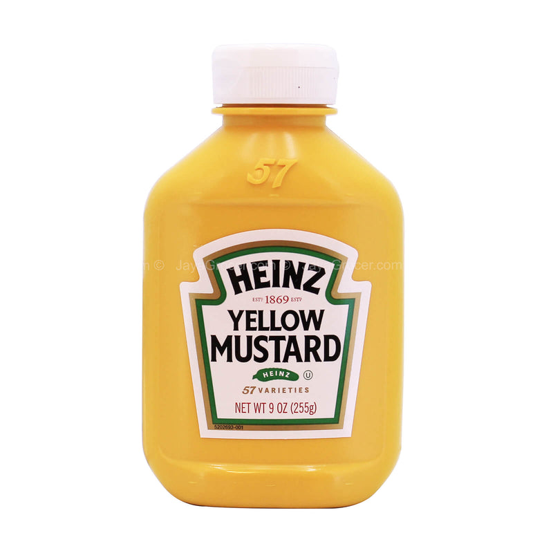 HEINZ YELLOW SQZ MUSTARD 9OZ(255G) *1