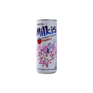 Lotte Milkis Strawberry Soda 250ml