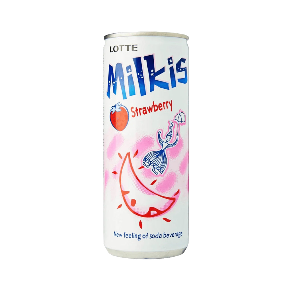 Lotte Milkis Strawberry Soda 250ml