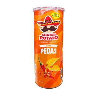 Mister Potato Hot and Spicy Flavour Potato Crisps 125g
