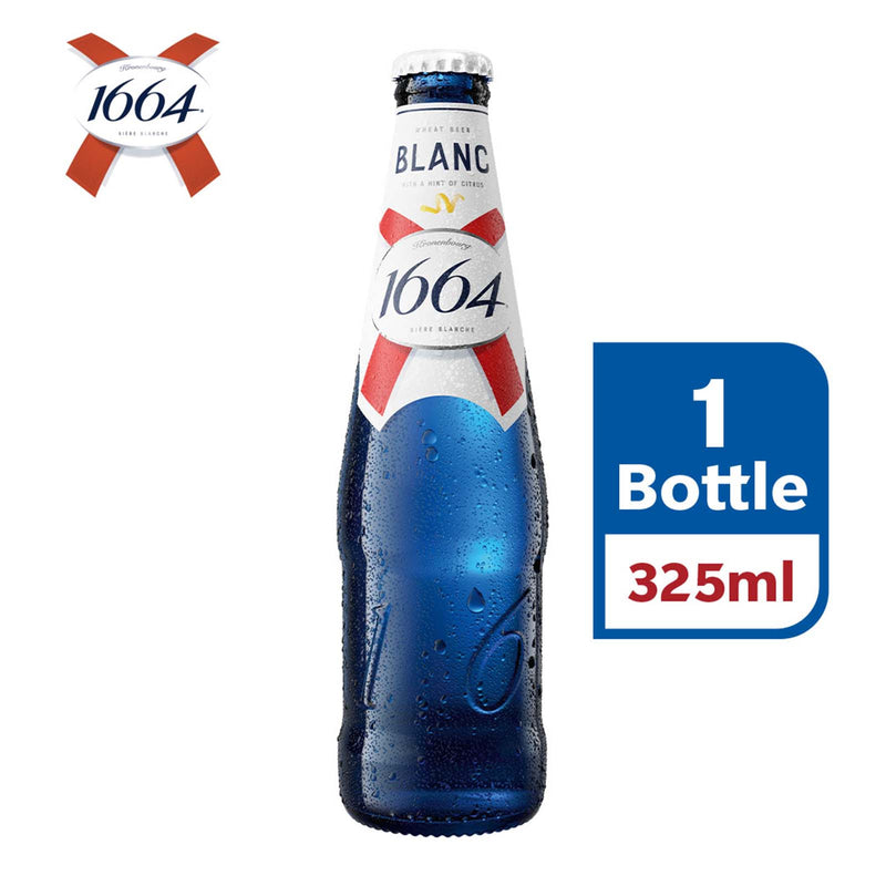 Kronenbourg 1664 Blanc Beer Bottle 325ml