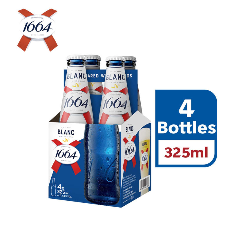 Kronenbourg 1664 Blanc Beer Bottle 325ml