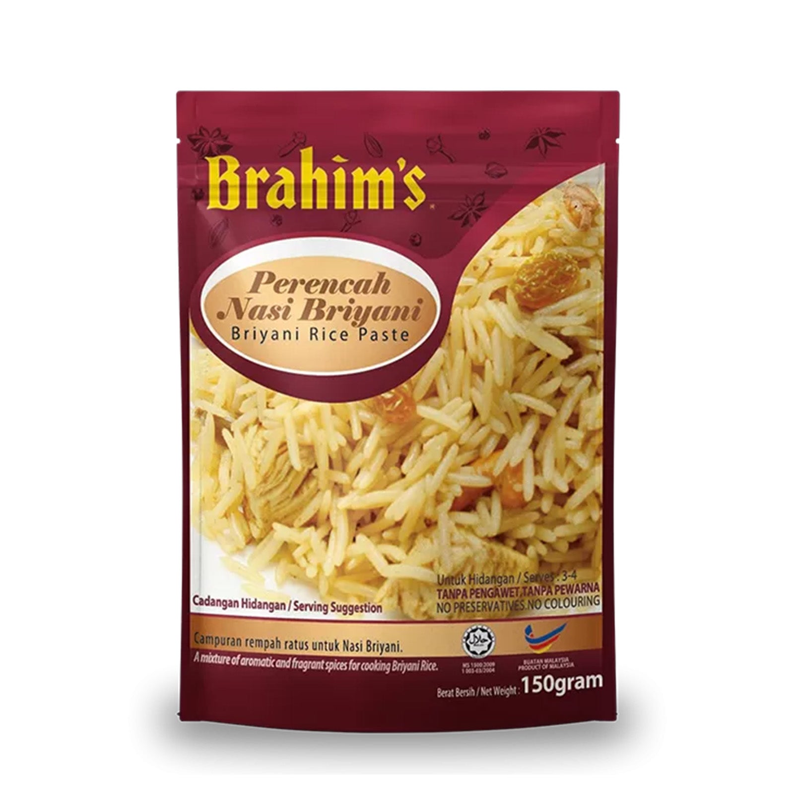 Brahims Briyani Rice Paste 150g