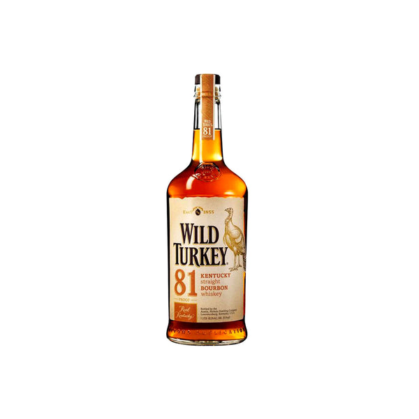 Wild Turkey Kentucky Straight Bourbon 81 Whisky 750ml