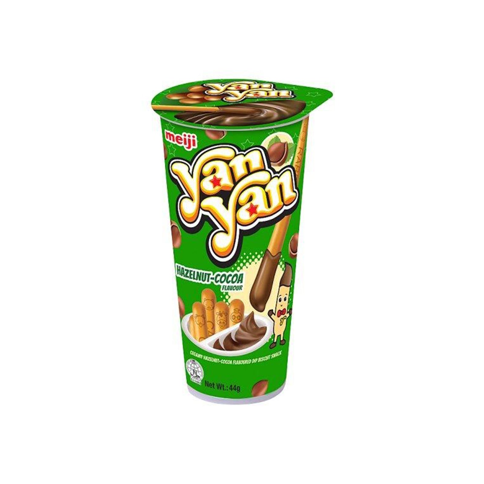 Meiji Yan Yan Hazelnut 44g