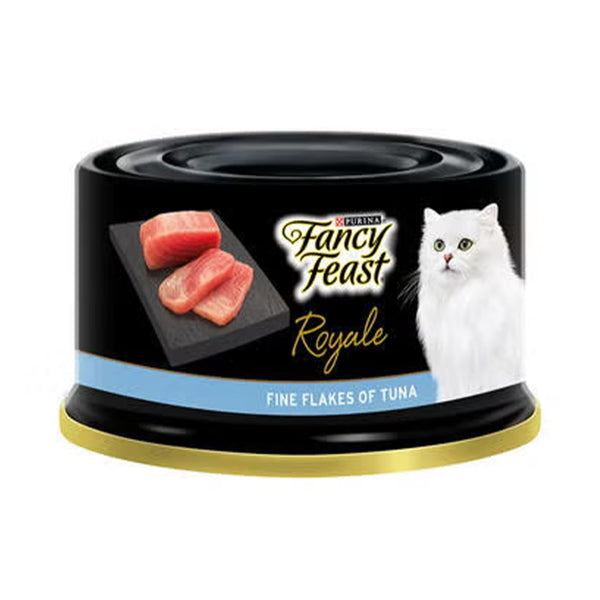 Purina Fancy Feast Royale Fine Flakes of Tuna 85g (highest price)