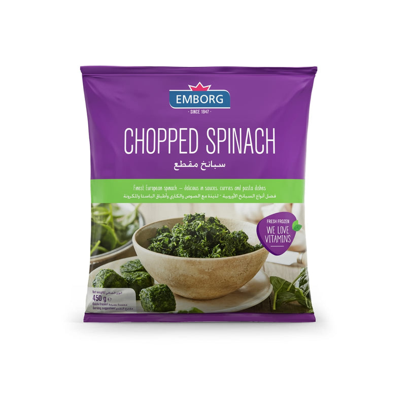 Emborg Chopped Spinach 450g