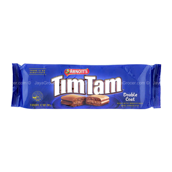 Arnotts Choc Tim Tam Double Coat  Biscuits 200g (highest price)