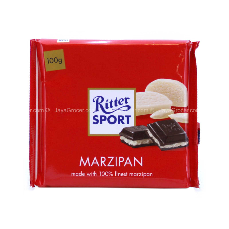 Ritter Sport Marzipan Chocolate Bar 100g