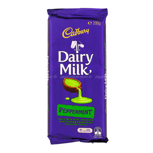 Cadbury Dairy Milk Peppermint Chocolate Bar  180g