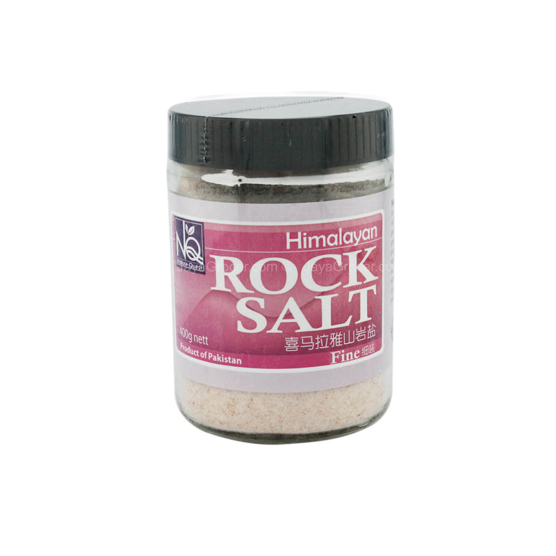 Nature Quest Iodised Himalaya Rock Salt (Fine) 400g