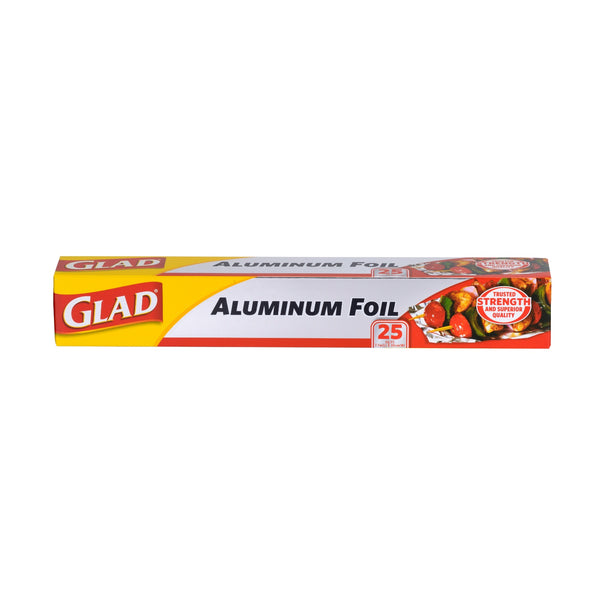 Glad Aluminum Foil 25sqft 1pack