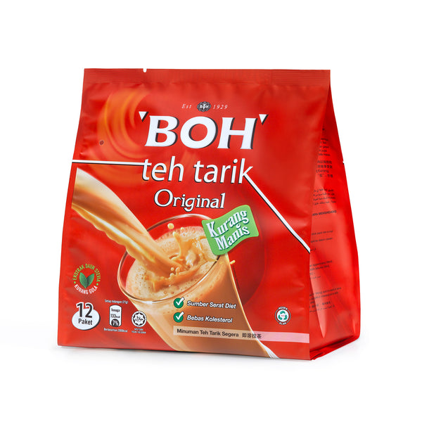 Boh Teh Tarik Original Less Sweet 27g x 12 (highest price)