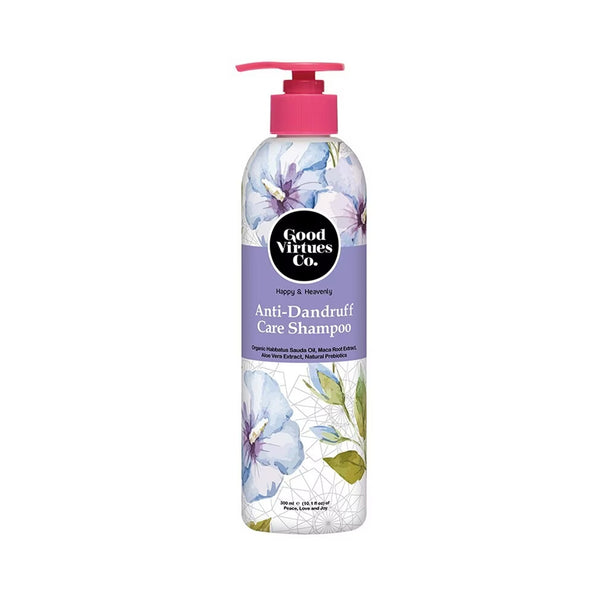 Good Virtues Co Anti-Dandruff Care Shampoo With Nourishing Hair Fall Protection 300ml