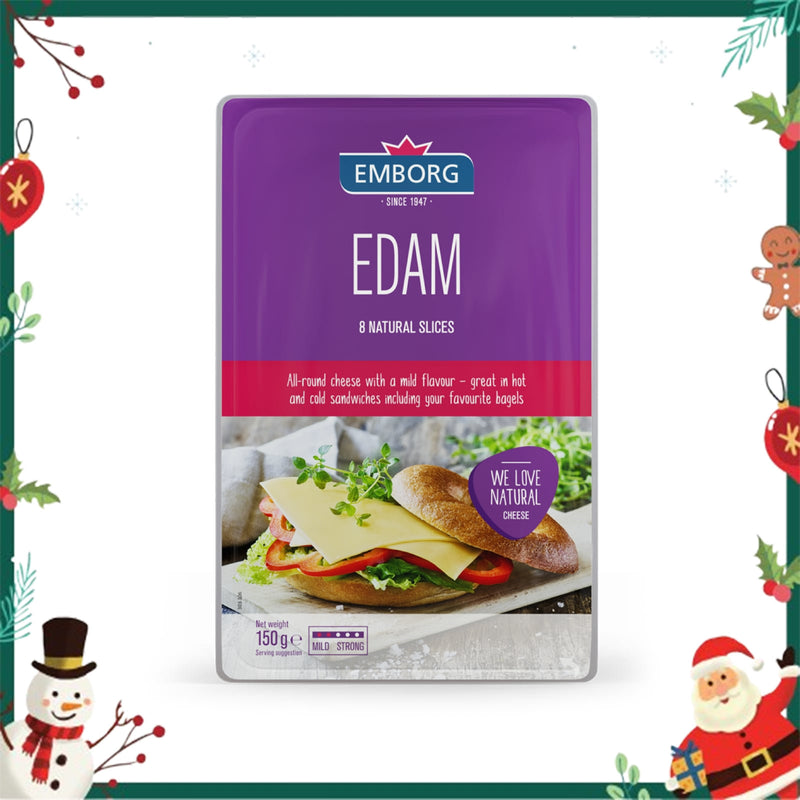 Emborg Edam Sliced Cheese 150g