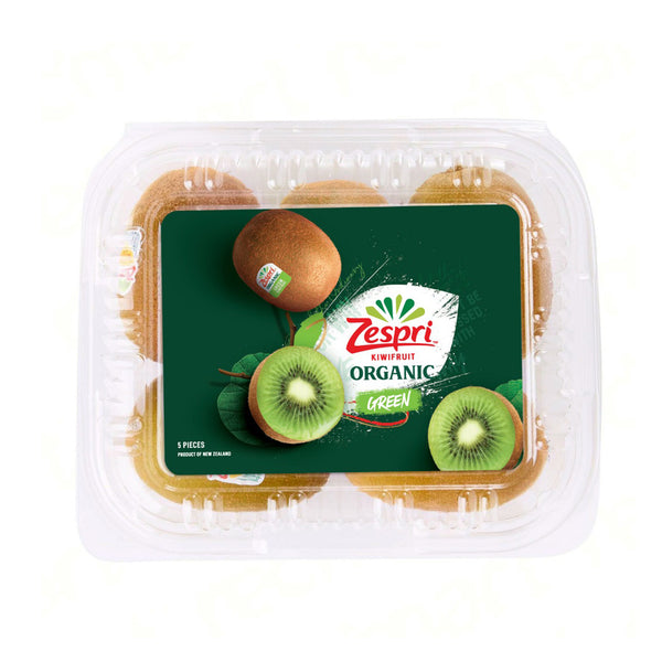 Organic Zespri Green Kiwi (New Zealand) 5pcs/pack (highest price)